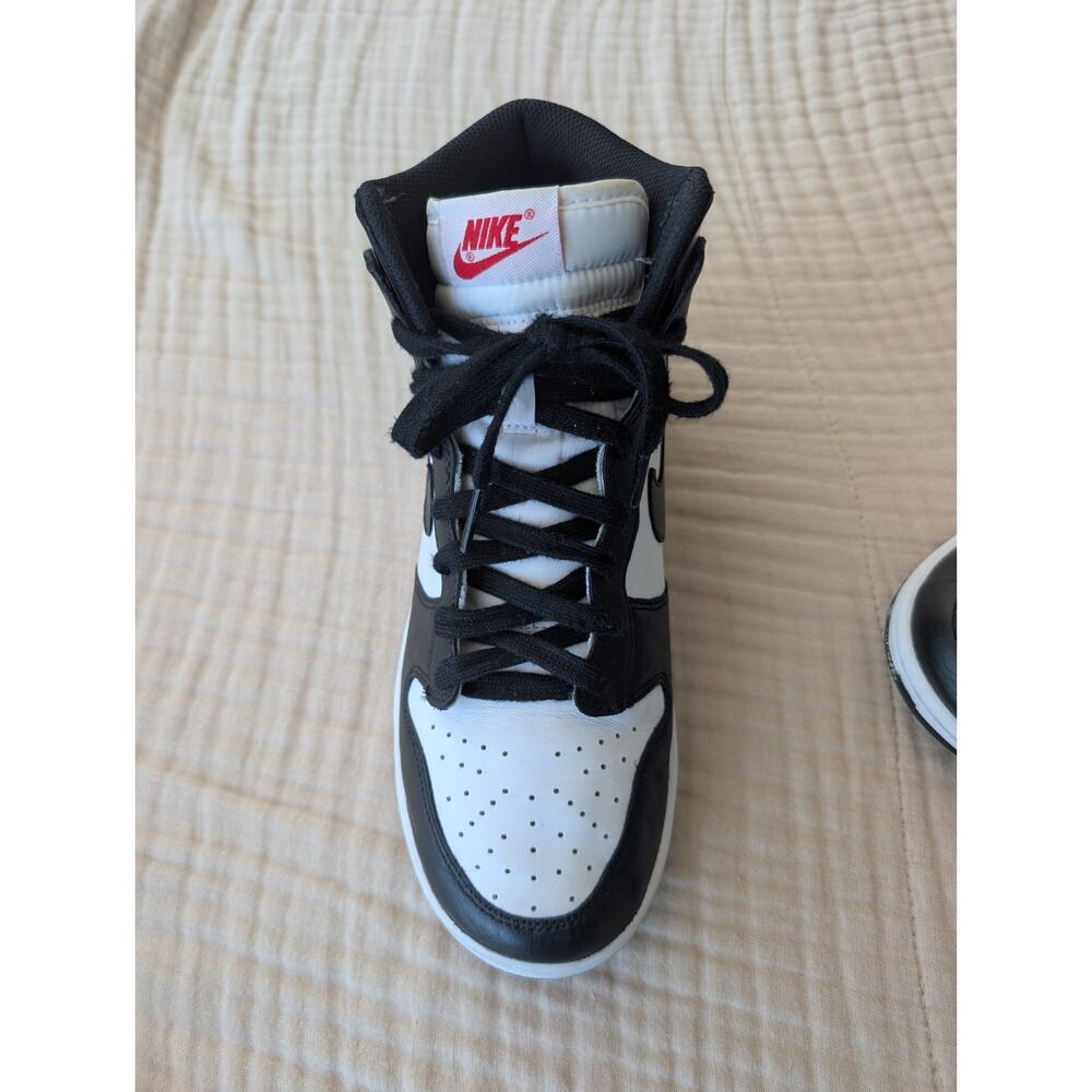 Nike Dunk High Black/White Colorblock High Top Panda DD1869-103 W 9.5/M 8 - Picture 3 of 14